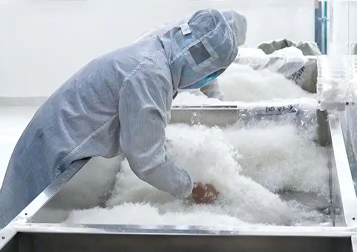 羽绒服生产流程